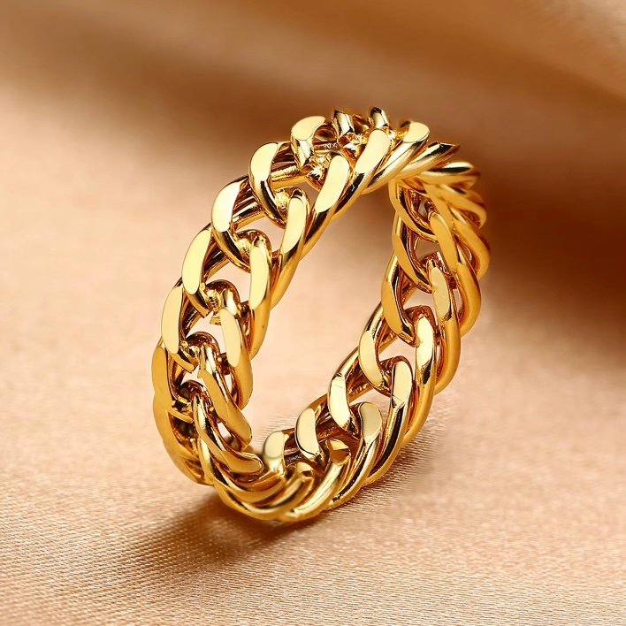 Cuban Link Ring