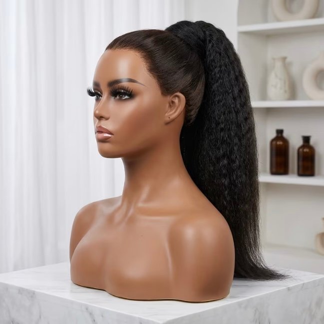 Kinky Straight Ponytail